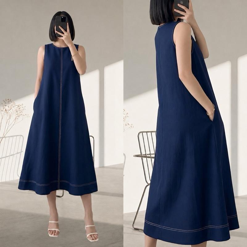 SIENNA MIDI DRESS (BUY 1 TAKE 1)