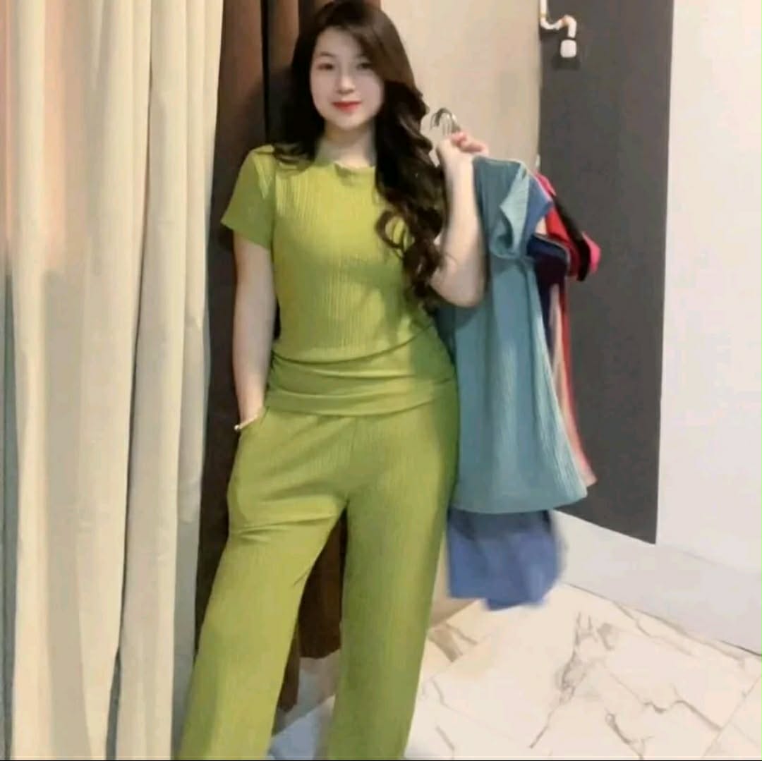 BIANCA TOP & PANTS TERNO (BUY 1 TAKE 1)
