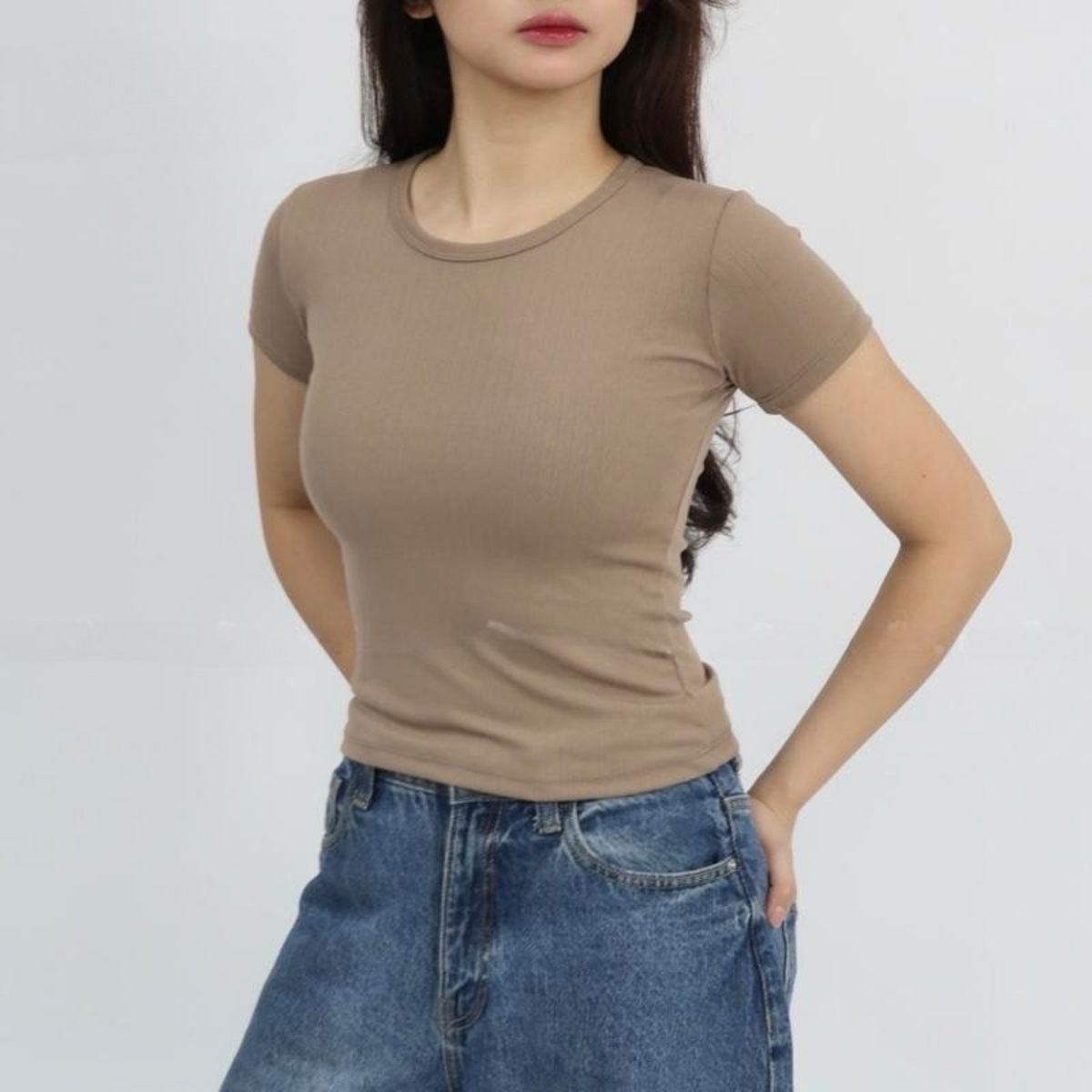 GRETA BASIC COTTON T-SHIRT (BUY 2 TAKE 1 FREE)