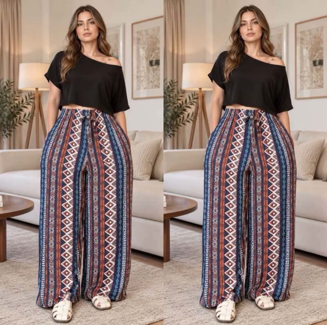 SANYA WIDELEG BOHO PANTS (BUY 1 TAKE 1)
