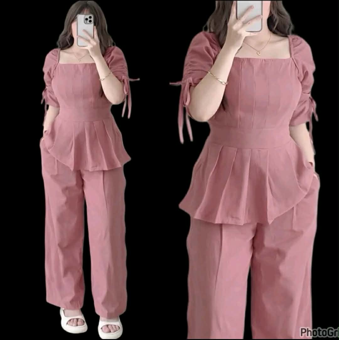 SOFIA COTTON LINEN COORDS (BUY 1 TAKE 1)