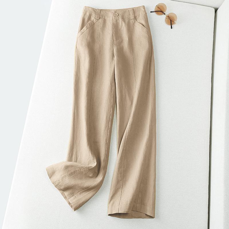 Vintage Cotton Linen Wide Leg Pants BUY 1 TAKE 1 FREE
