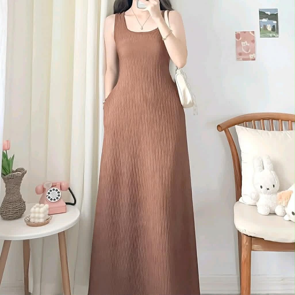 KIMMY SQUARENECK MAXI DRESS ( BUY 1 TAKE 1 )