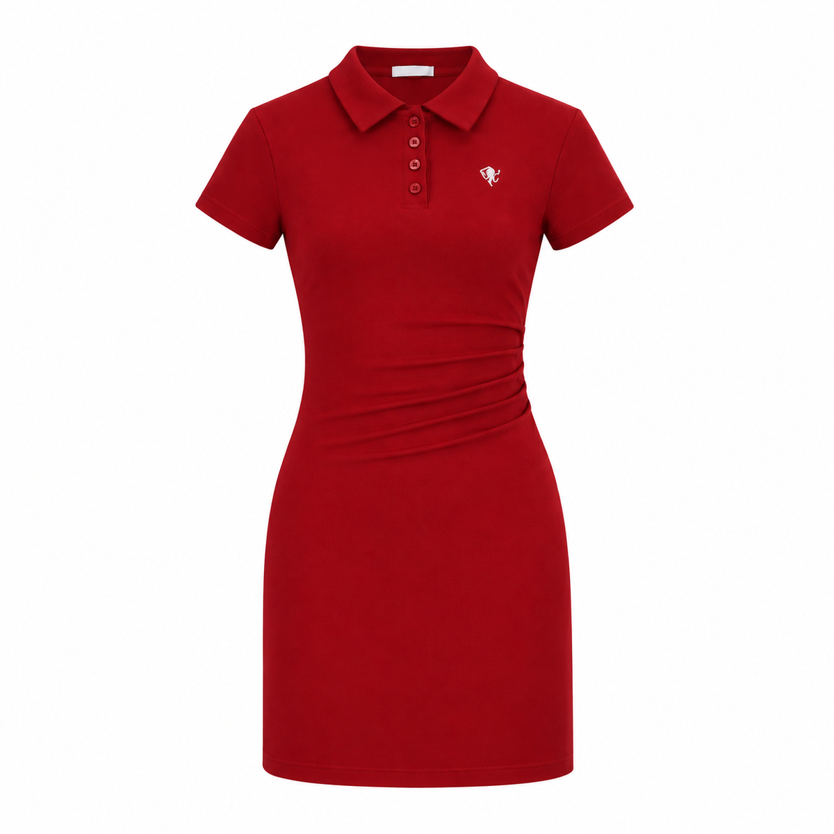QUEEN SHORT SLEEVE POLO DRESS (BUY 1 TAKE 1)