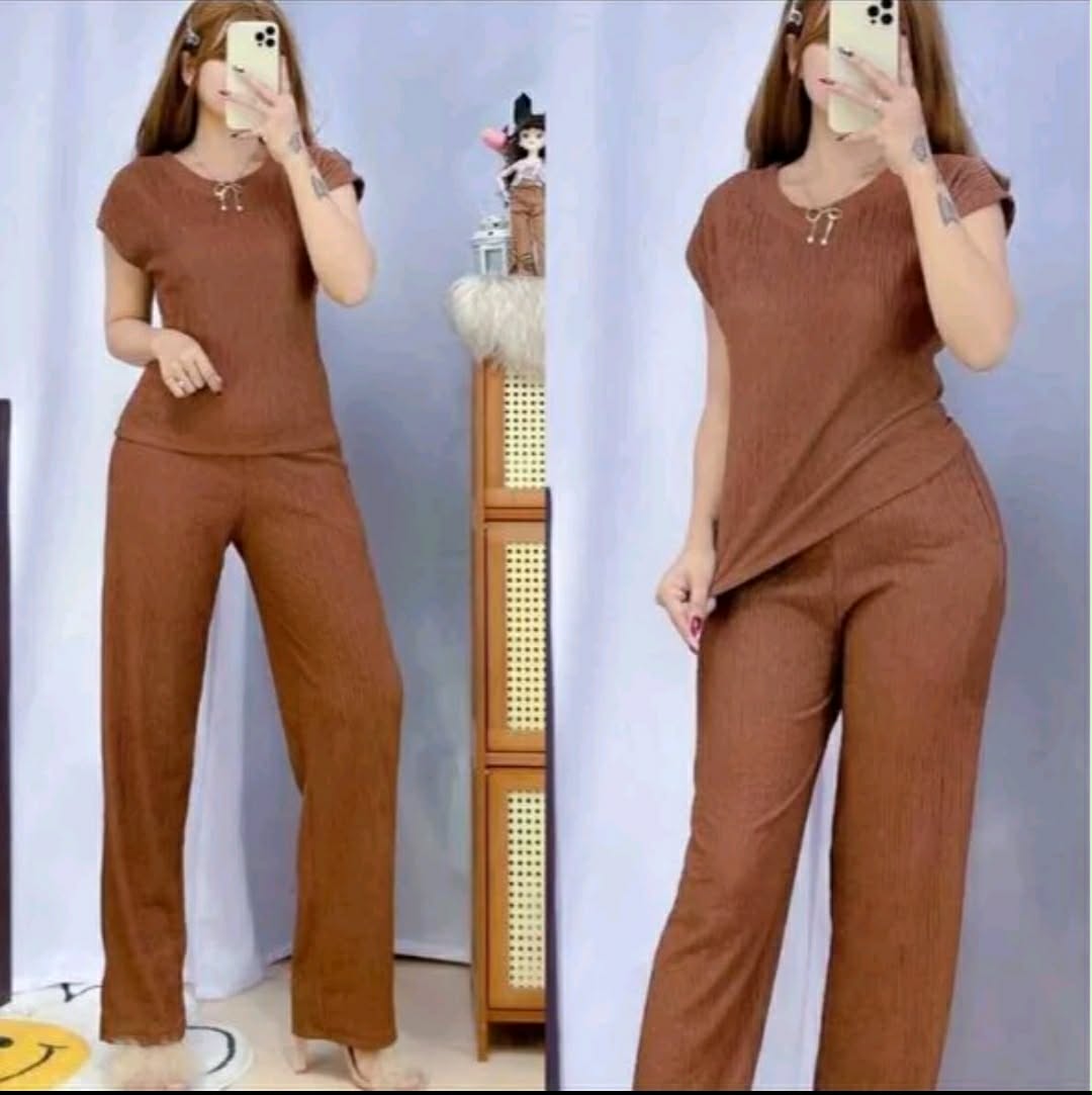 BIANCA TOP & PANTS TERNO (BUY 1 TAKE 1)