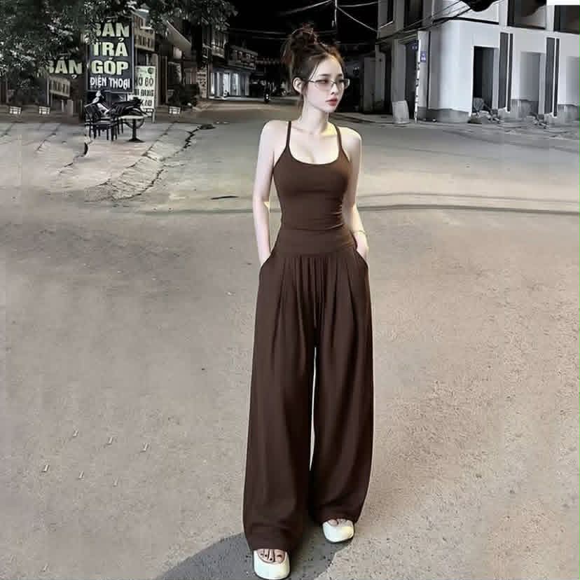Lexy Suit Halter Top & Wide-Leg (BUY 1 TAKE 1)