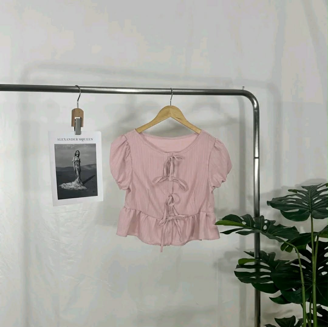 Fiona Puff Sleeves Tops (BUY 2 TAKE 1)