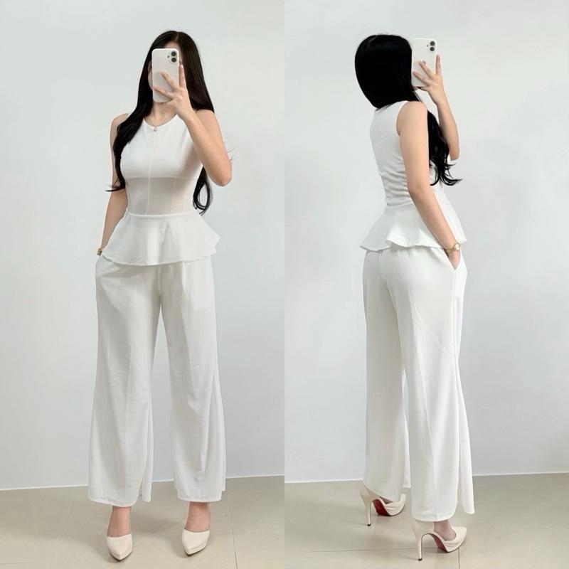 Clarissa Crepe Terno Top & Pants