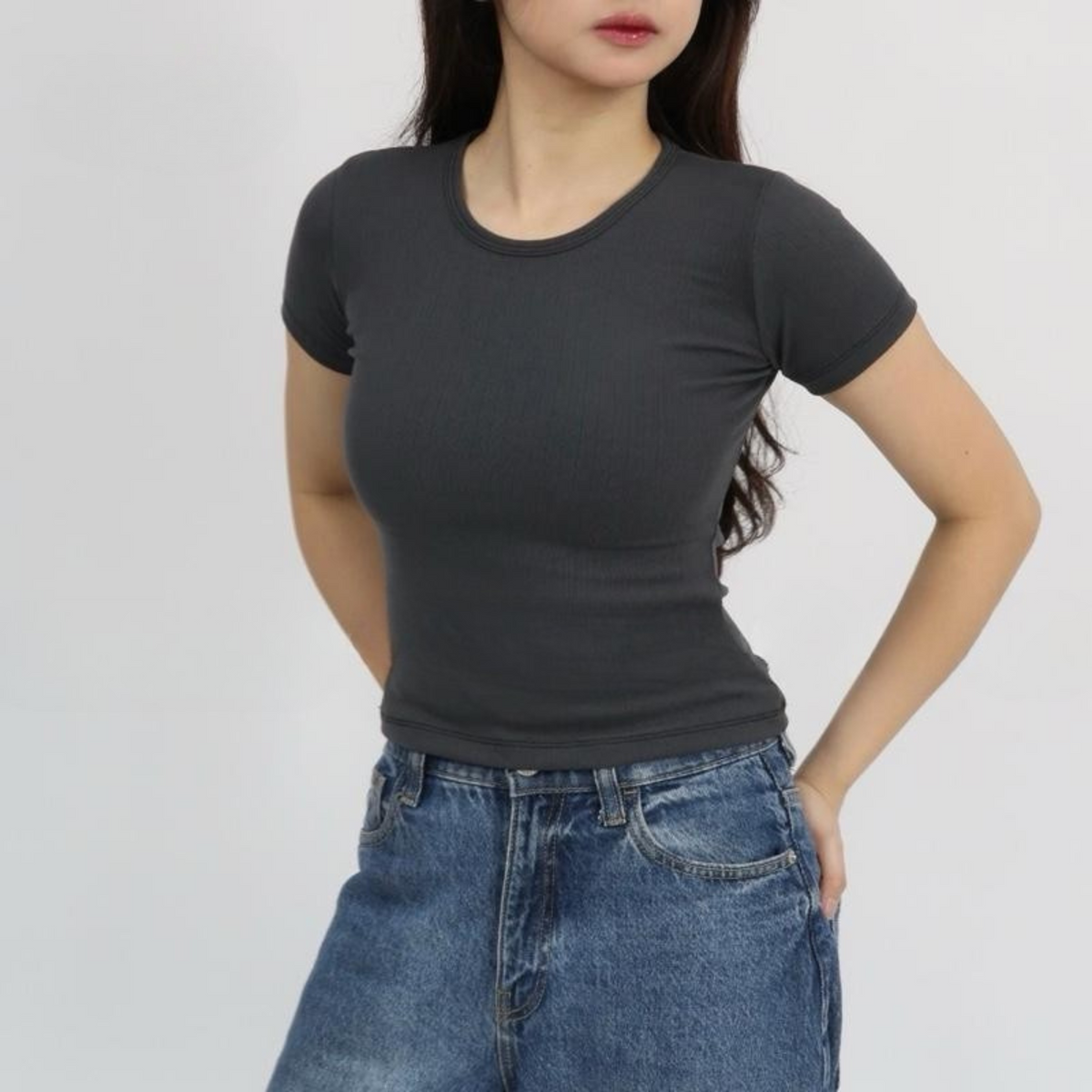 GRETA BASIC COTTON T-SHIRT (BUY 2 TAKE 1 FREE)