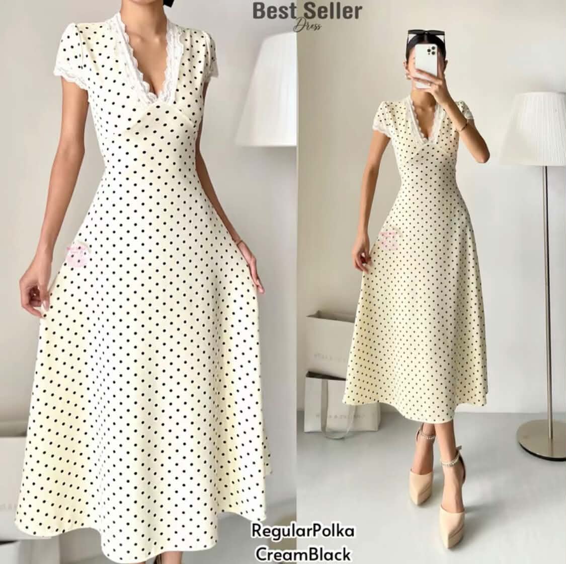 LACE MAXI DRESS (BUY 1 TAKE 1 FREE)