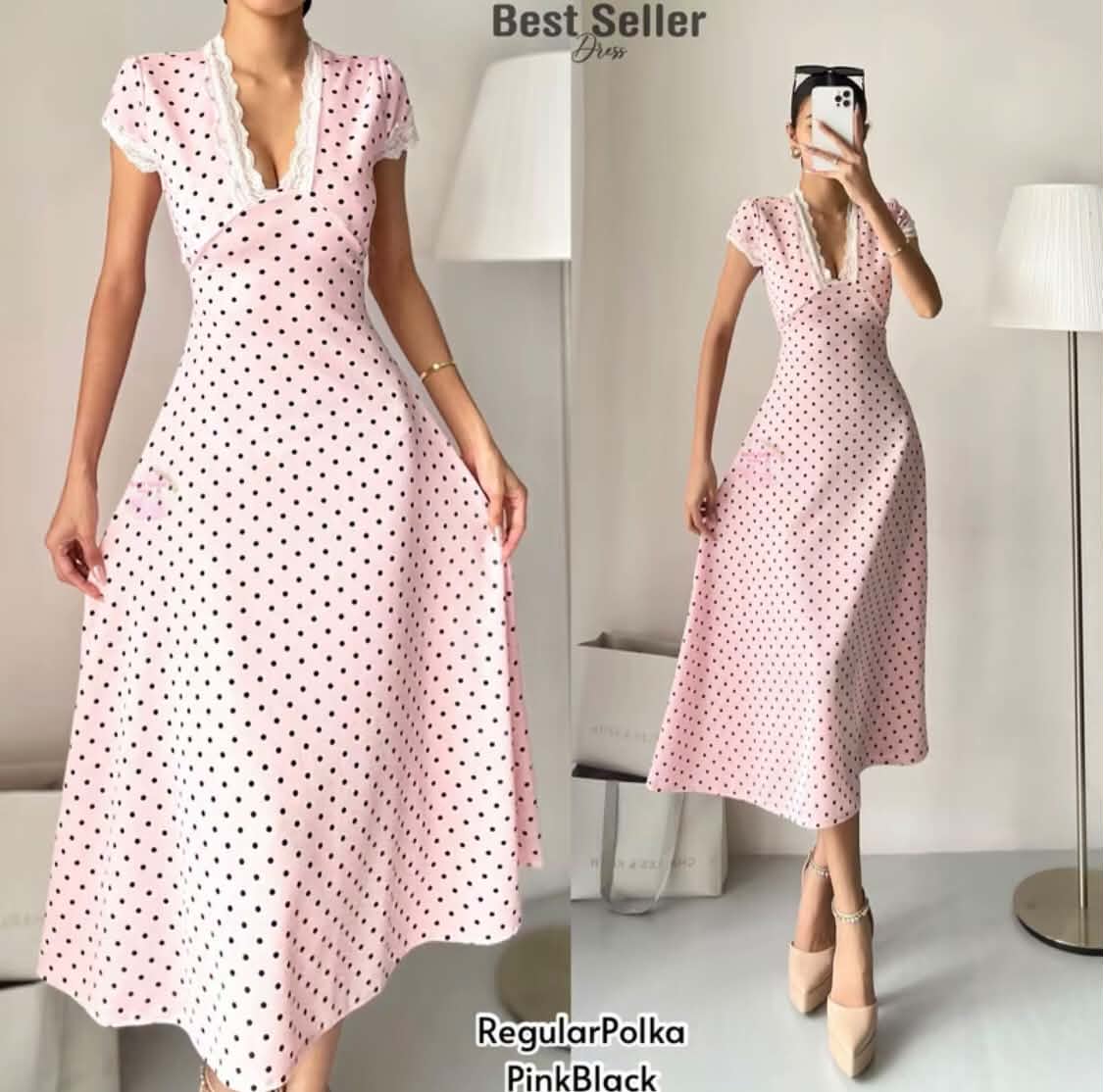 LACE MAXI DRESS (BUY 1 TAKE 1 FREE)
