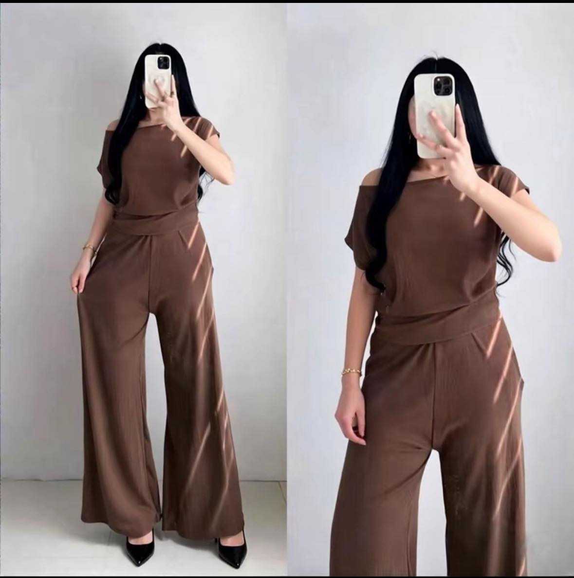 Sabrina Stretchable Casual Terno Set