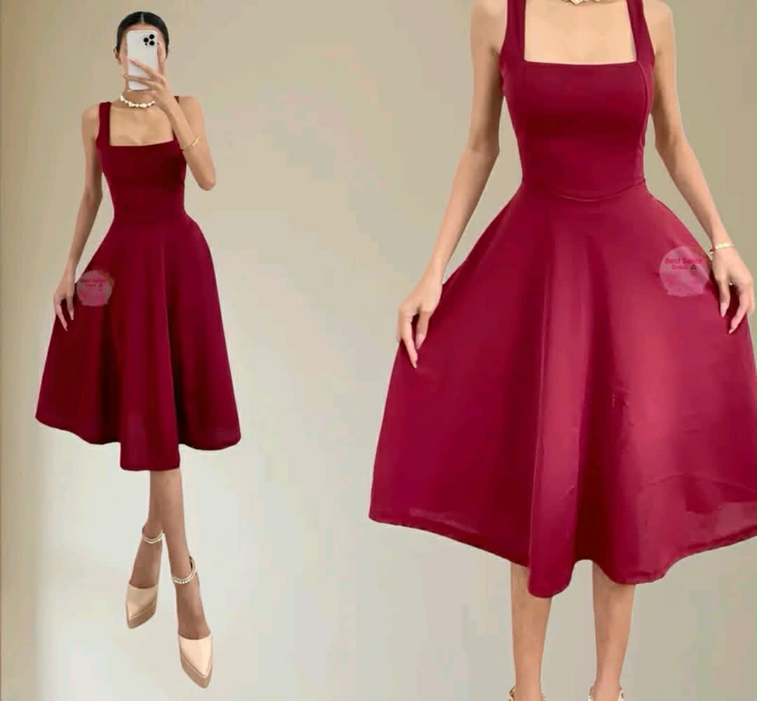 LETICIA MIDI DRESS ( 3PCS NOW 50% OFF )