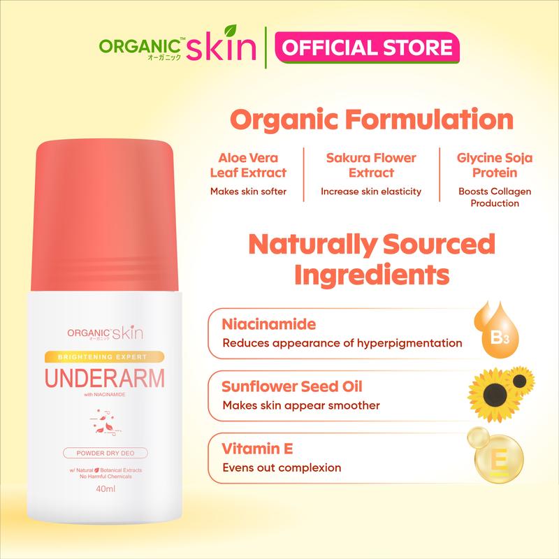Organic Japan Whitening Underarm BUY 2 TAKE 1 FREE