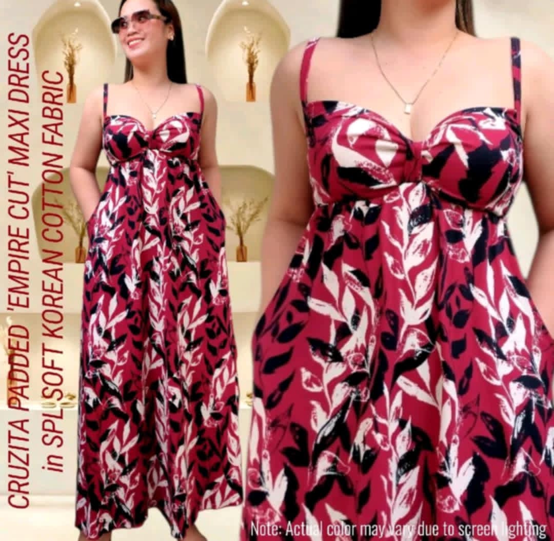 CRIZA PADDED MAXI DRESS (BUY 1 TAKE 1)
