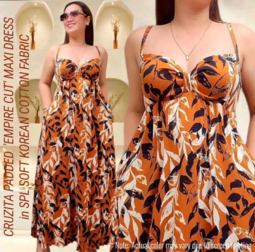 CRIZA PADDED MAXI DRESS (BUY 1 TAKE 1)