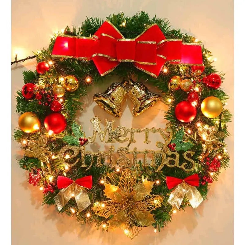Christmas Wreath with Lights  (BUY 1 TAKE 1 FREE)