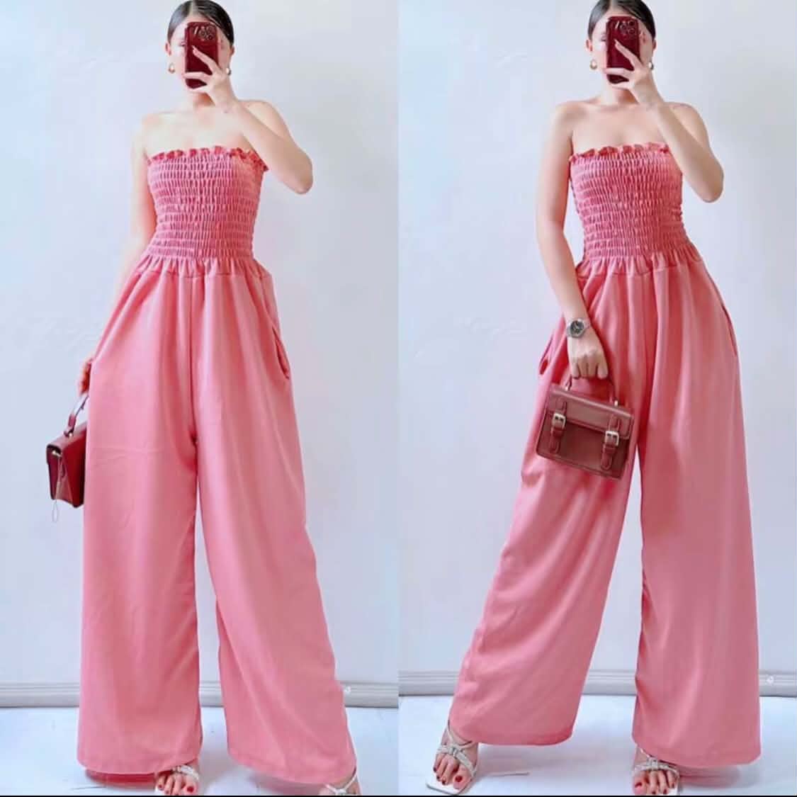 SMOCKING JUMPSUIT (BUY 1 TAKE 1)