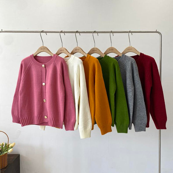 Button Down Knitted Cardigan (BUY 1 TAKE 1 FREE)
