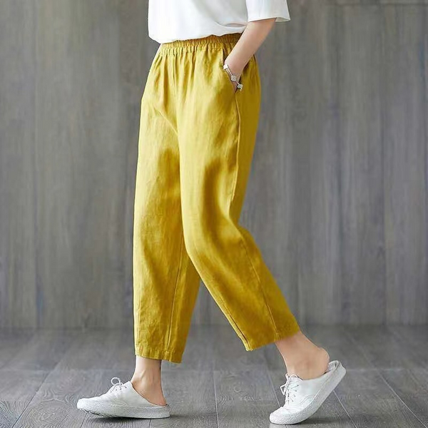 2025 CASUAL COTTON LINEN PANTS (Buy2Take1FREE)