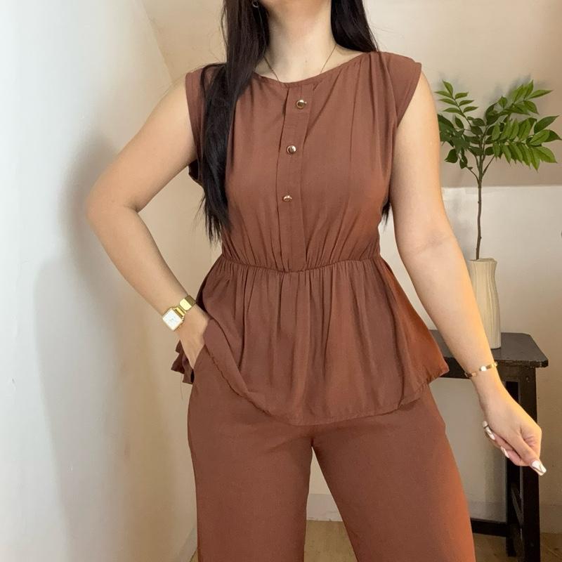 TRINA QUALITY FABRIC FLOWY COORDS BUY 1 TAKE 1