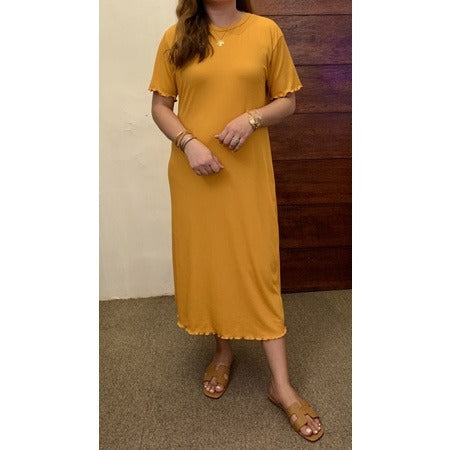 RAYA PREMIUM LETTUCE DRESS (BUY 1 TAKE 1 FREE)