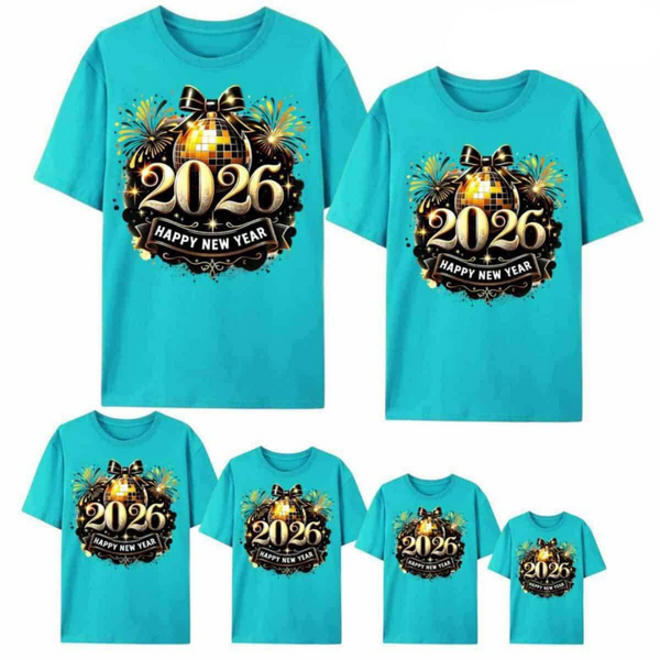 2026 New Year Family T-shirt
