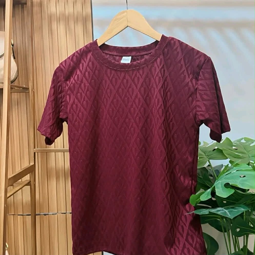 ANITHA EMBOSSED KNIT TOP ( BUY 1 TAKE 1 )