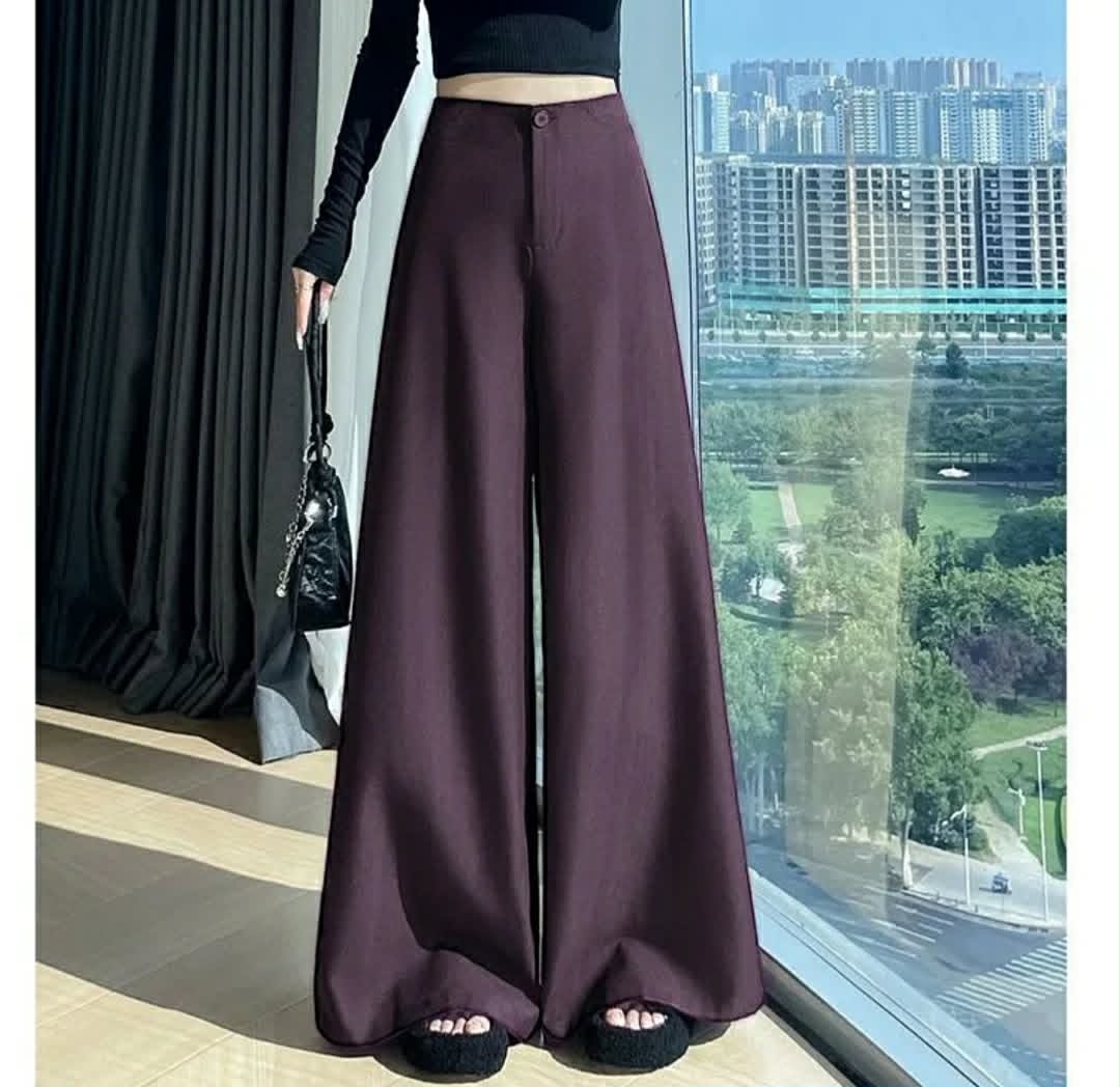 ANNA HIGHWAIST WIDE LEG PANTS ( BUY 1 TAKE 1 )
