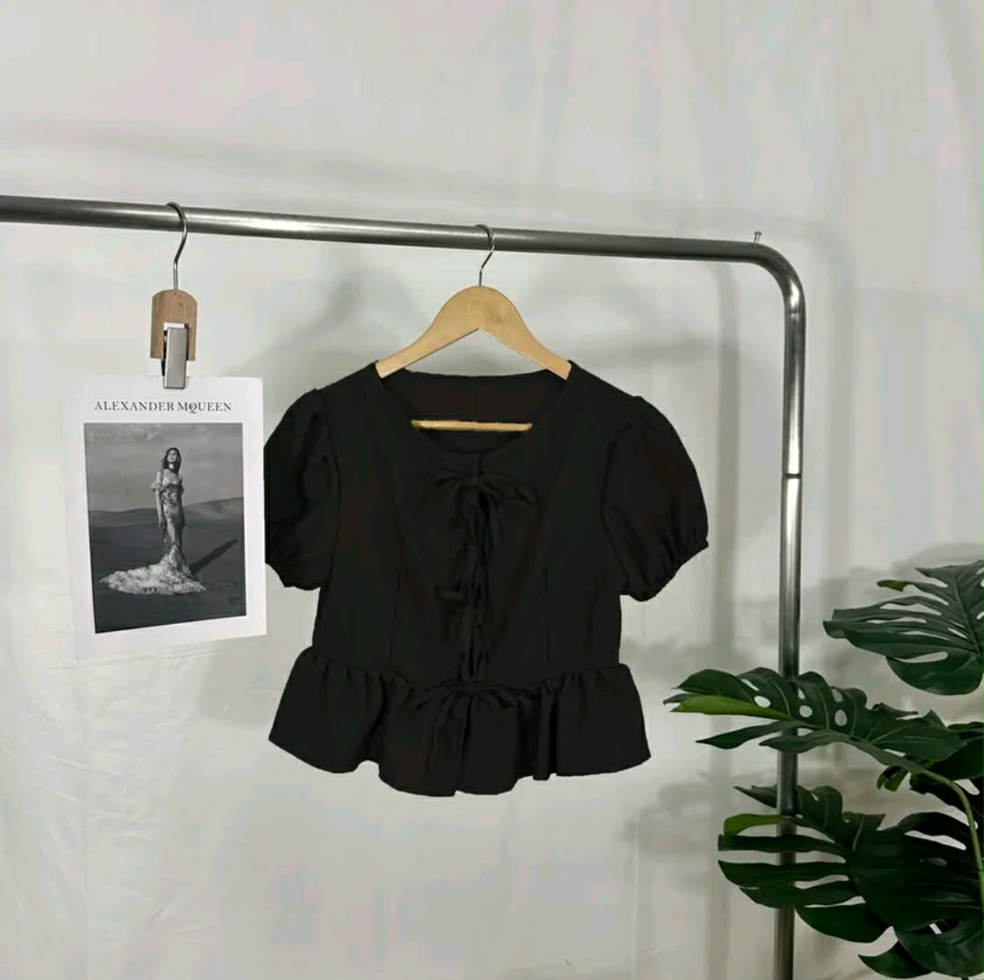 Fiona Puff Sleeves Tops (BUY 2 TAKE 1)