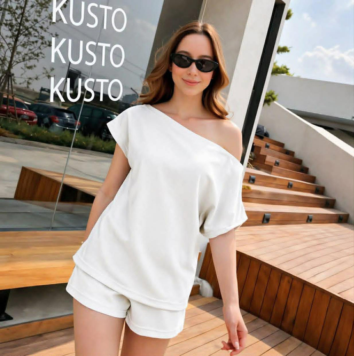 Cozy Off Shoulder Set - 3 Way  (BUY 1 TAKE 1)
