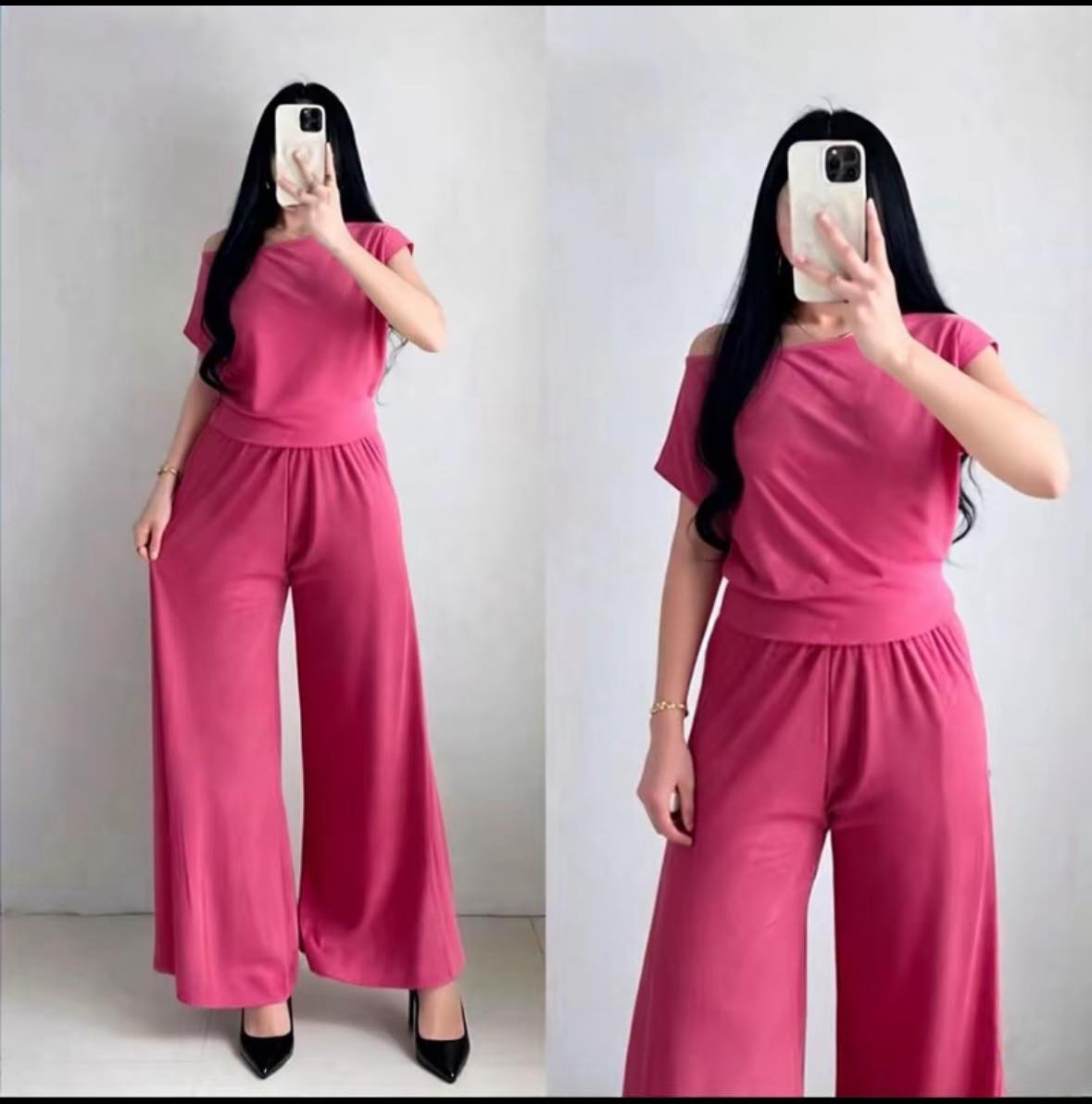 Sabrina Stretchable Casual Terno Set