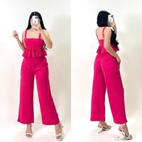CREPE OVERALL TERNO PANTS ( BUY 1 TAKE 1 )