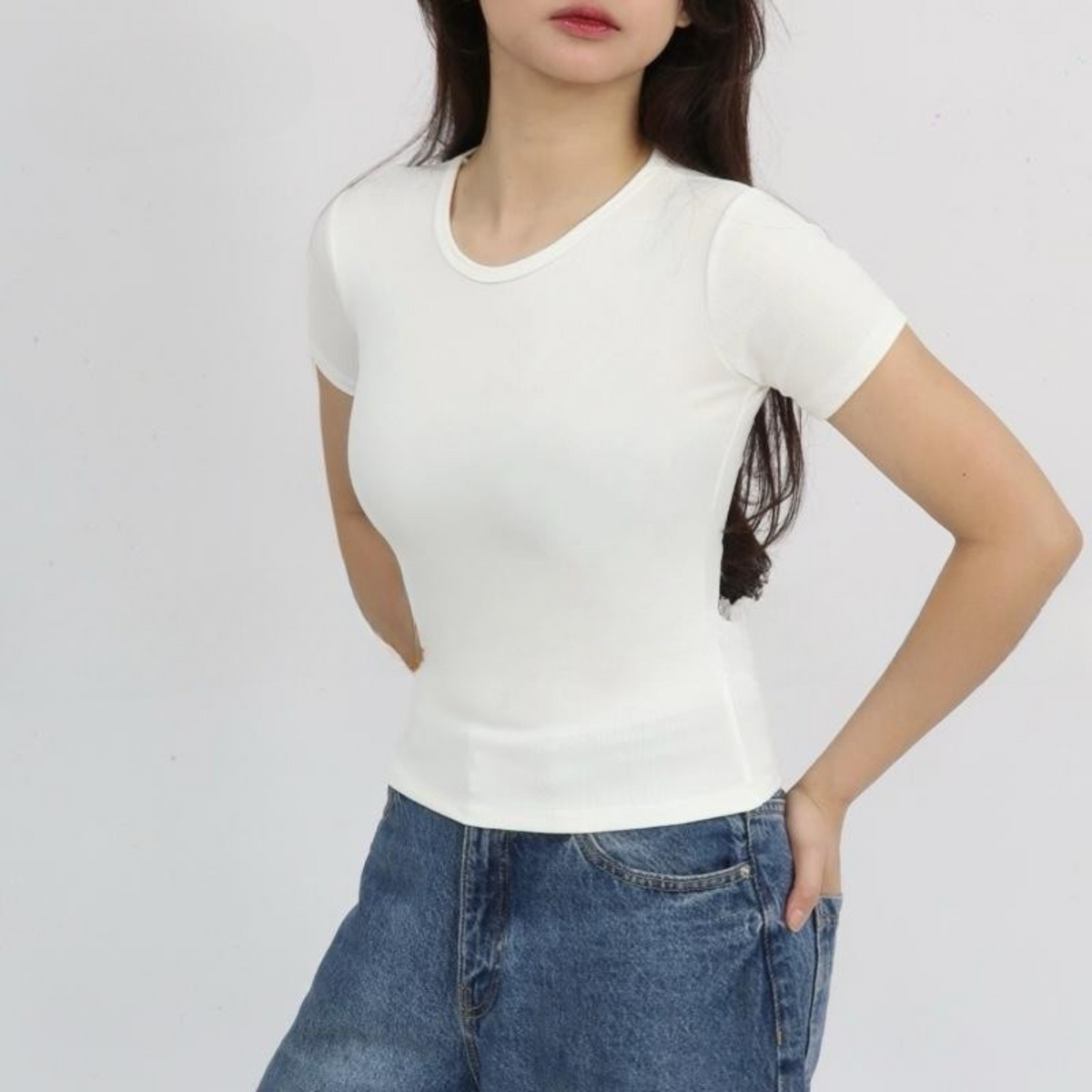 GRETA BASIC COTTON T-SHIRT (BUY 2 TAKE 1 FREE)