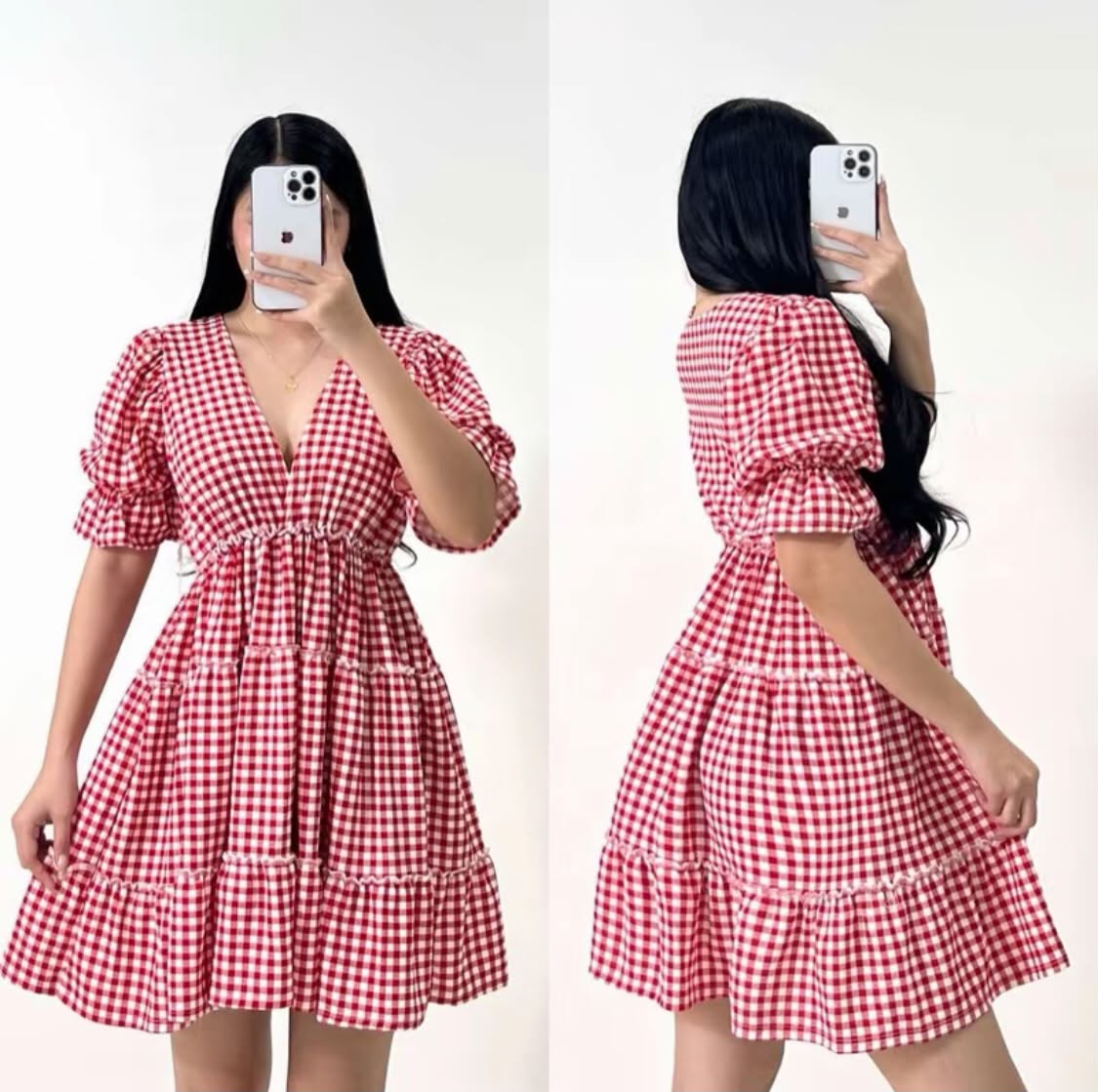 PUFFSLEEVES INA DRESS (BUY 1 TAKE 1)