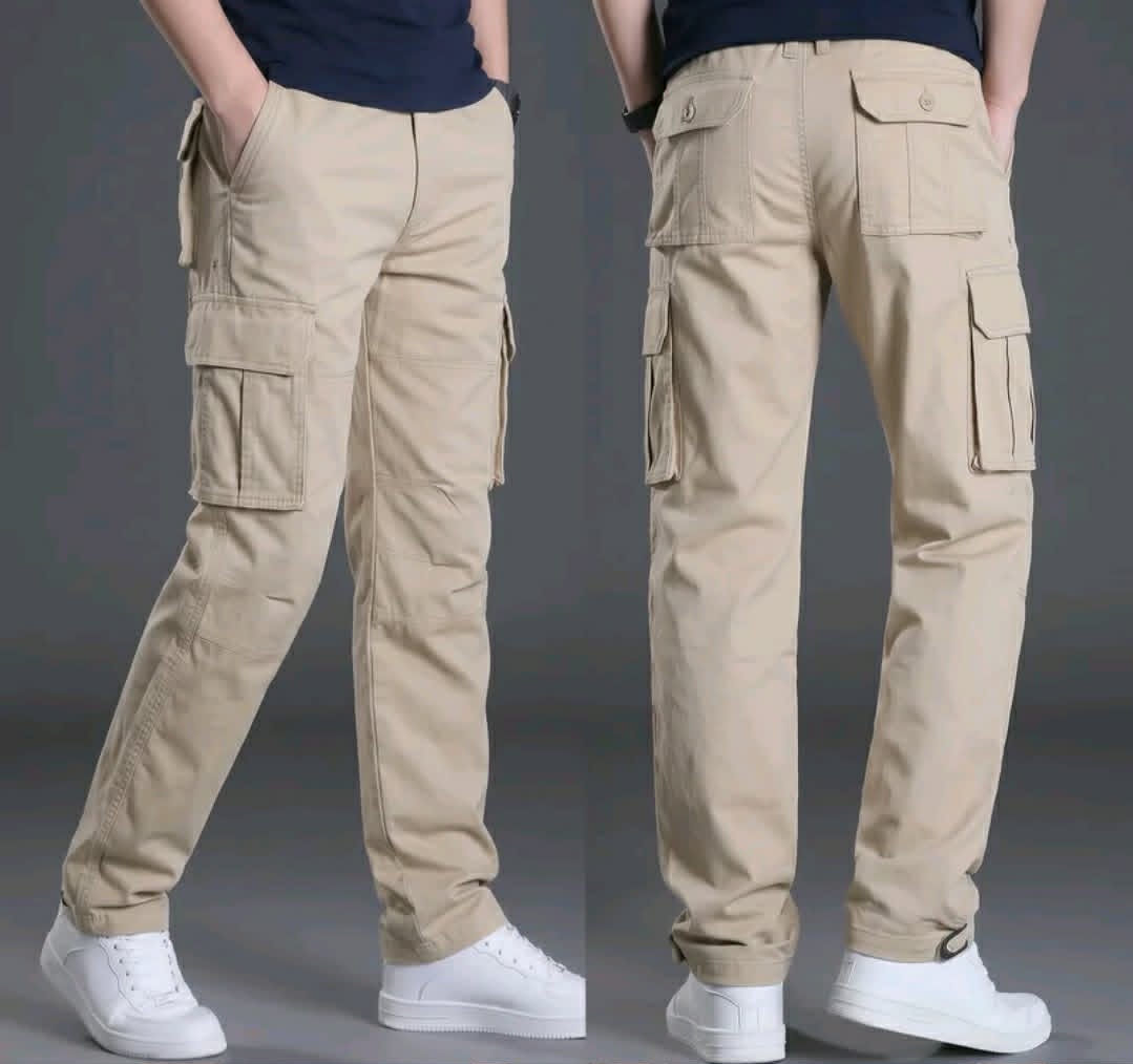 CARGO PANTS WITH 6 POCKETS ( BUY 1 TAKE 1 )