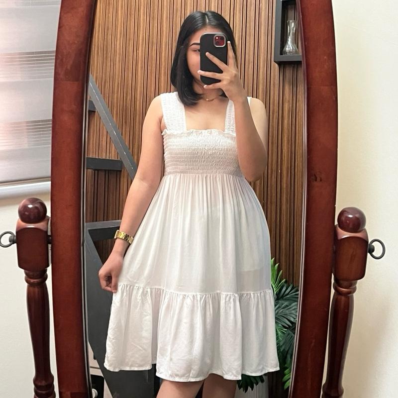 CHELSEA PLAIN MINI DRESS (BUY 1 TAKE 1)
