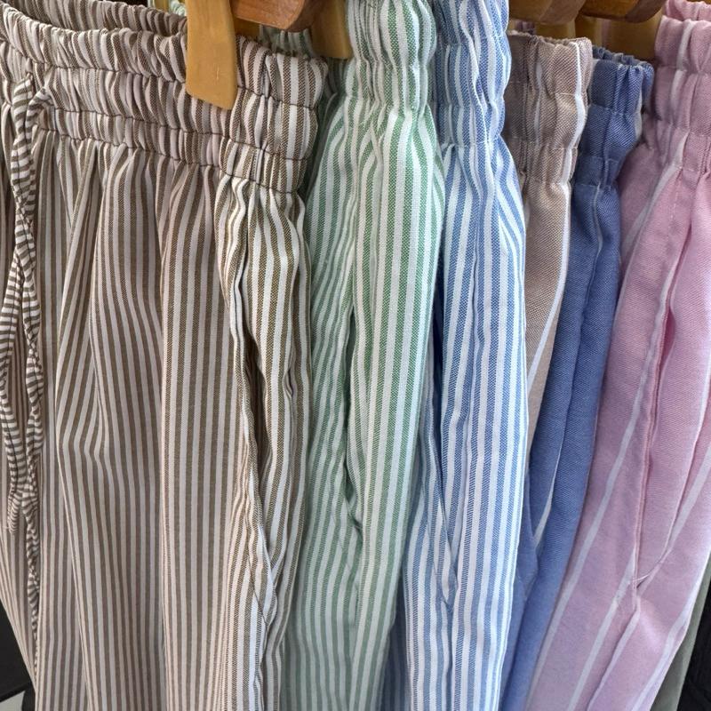 Valerie Striped Linen Pants (BUY 1 TAKE 1 FREE)