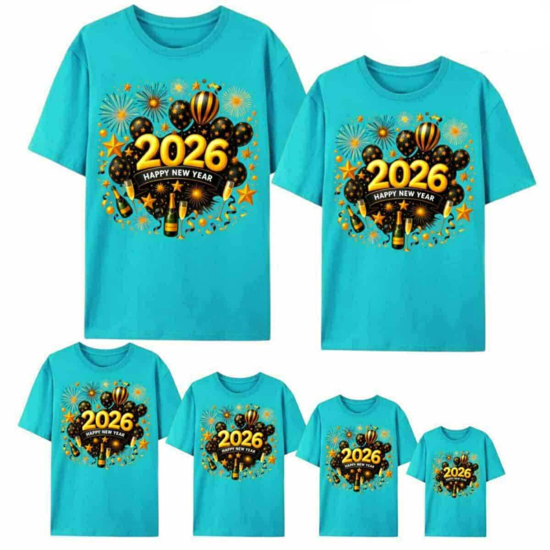 2026 New Year Family T-shirt