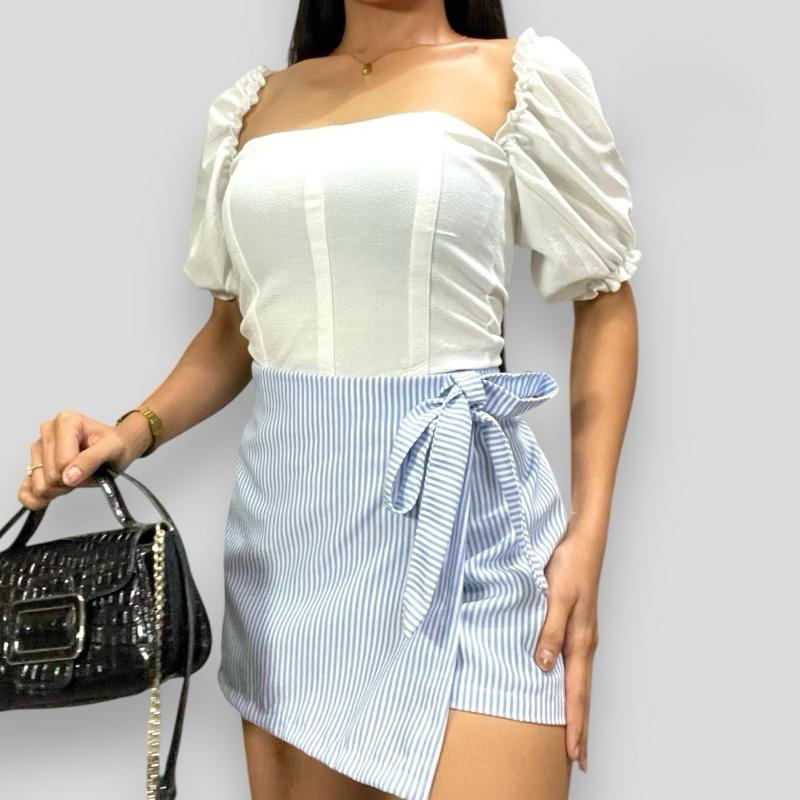 Robi & Peach Cotton Linen Skort BUY 2 TAKE 1 FREE