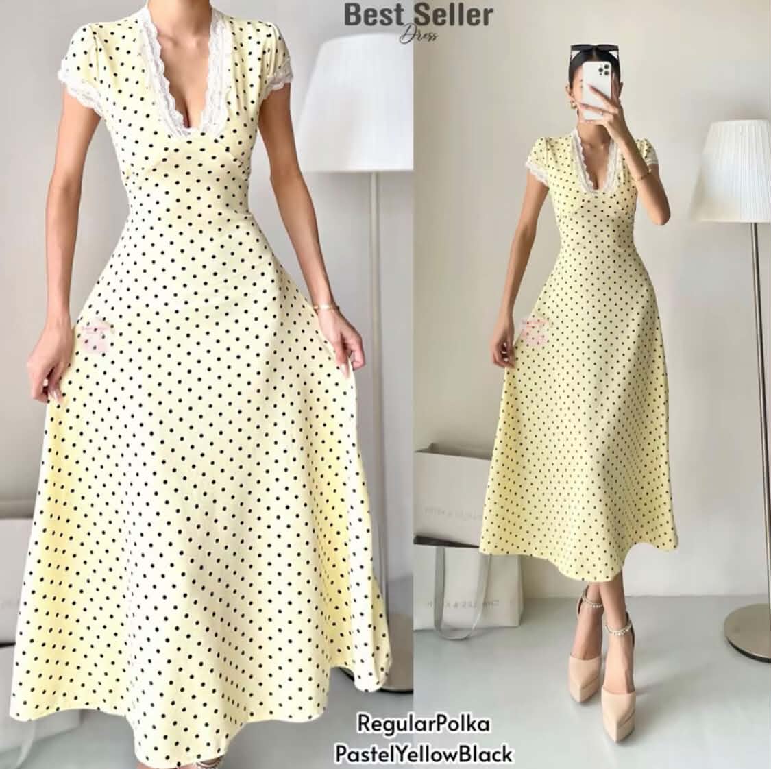 LACE MAXI DRESS (BUY 1 TAKE 1 FREE)