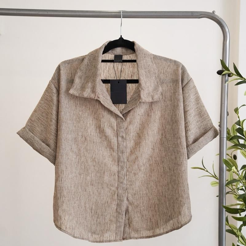 ZARAH POLO PREMIUM LINEN TOP BUY 1 TAKE 1