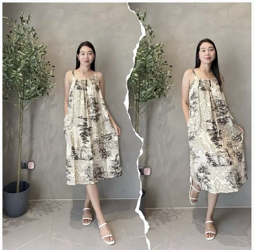 HERA DUSTER CHALLIS DRESS (BUY 1 TAKE 1)