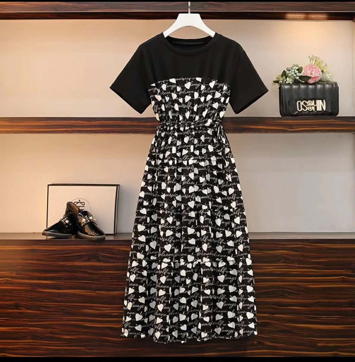 Women casual short sleeve maxi dress BUY 1 TAKE 2