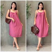 COTTON CHALLIS DREESS WITH SIDE POCKETS  (BUY 1 TAKE 1 FREE)