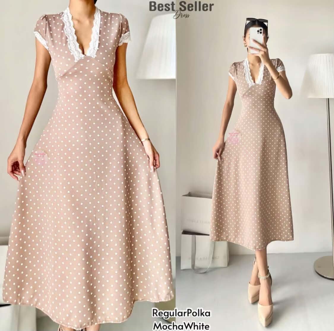 LACE MAXI DRESS (BUY 1 TAKE 1 FREE)