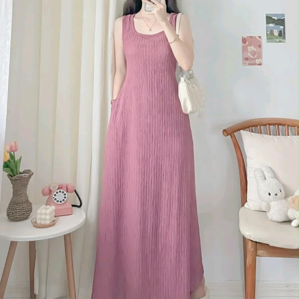 KIMMY SQUARENECK MAXI DRESS ( BUY 1 TAKE 1 )