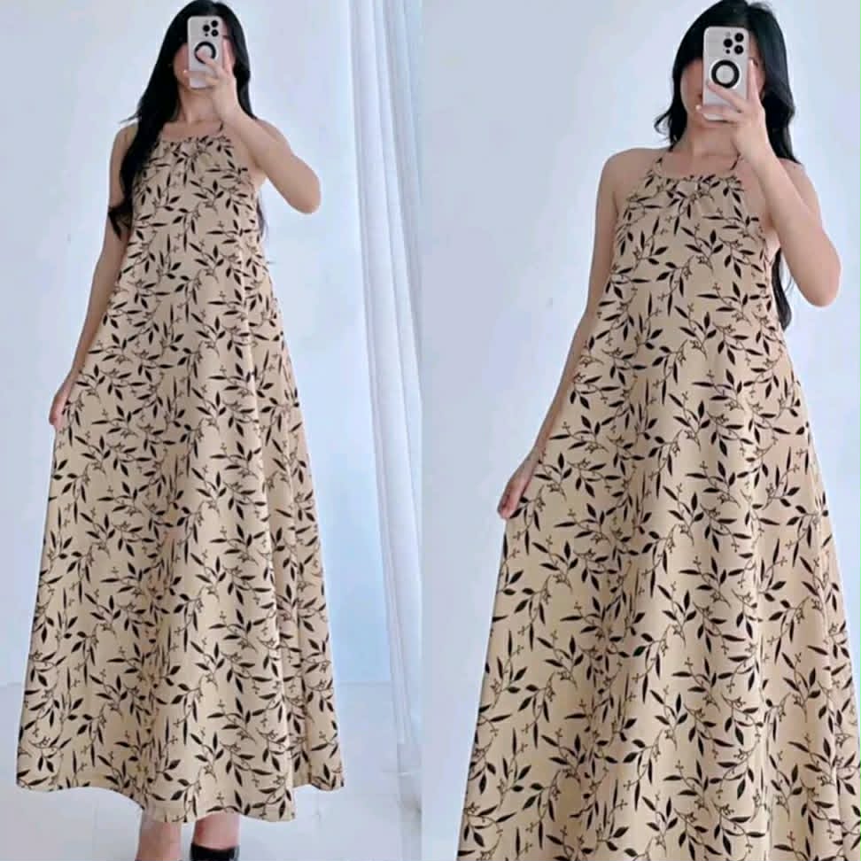 JEWEL PRINTED MAXI DRESS ( BUY 1 TAKE 1 )