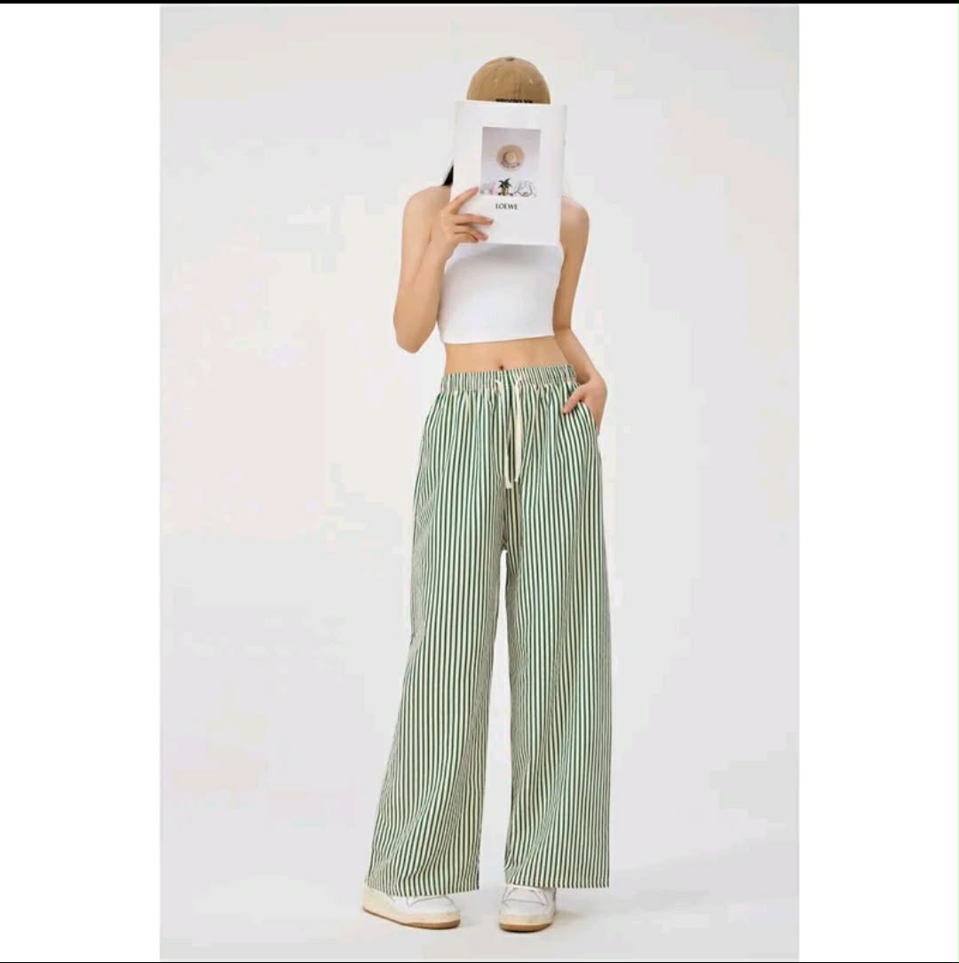 Vertical Striped Leg Trouserr Pants (BUY 1 TAKE 1)