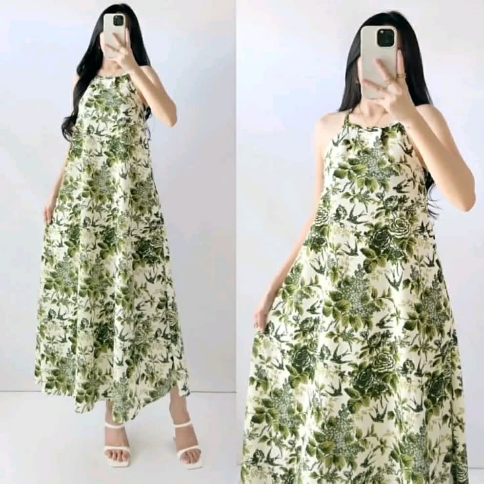 JEWEL PRINTED MAXI DRESS ( BUY 1 TAKE 1 )